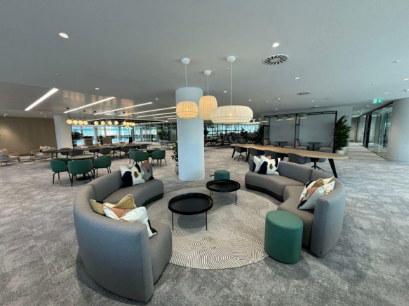 Level 9 show suite - client lounge