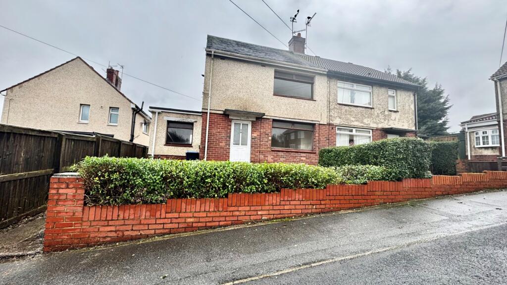 2-bed semi-detached on Windermere Road, Seaham, Durham, SR7 8HW, £55,000
