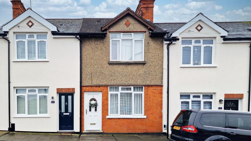 2-bed terraced on Naseby Street, Semilong, Northampton, £155,000