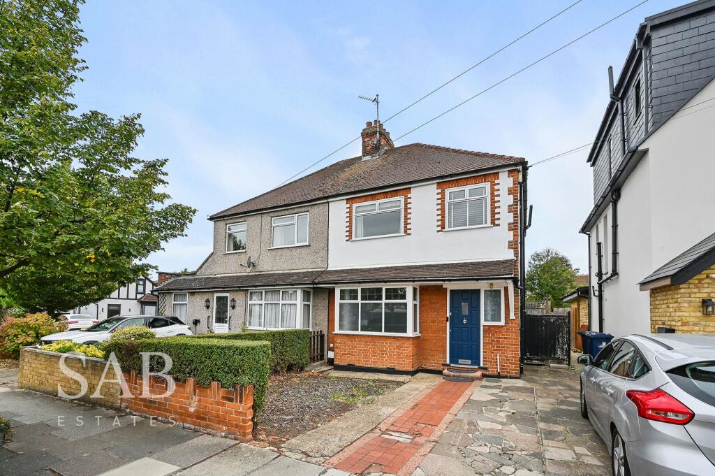 3-bed semi-detached on Marnham Crescent, Greenford, UB6, £590,000