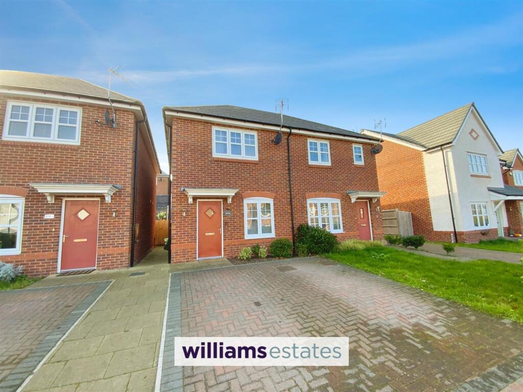 2-bed semi-detached on Maes Cwyfan, Dyserth, LL18, £195,000