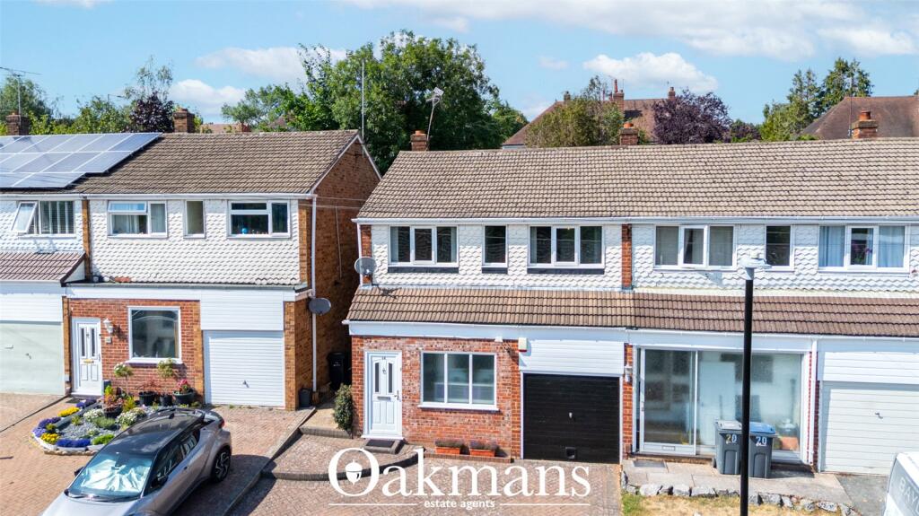 3-bed semi-detached on Steepwood Croft, Birmingham, B30, £275,000