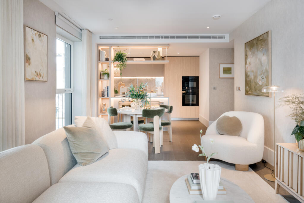 3-bed flat on White City Living, White City, W12, £1,720,000