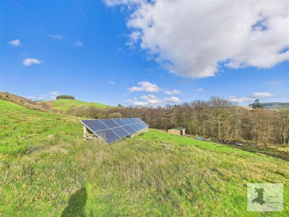 Solar panels in Field
