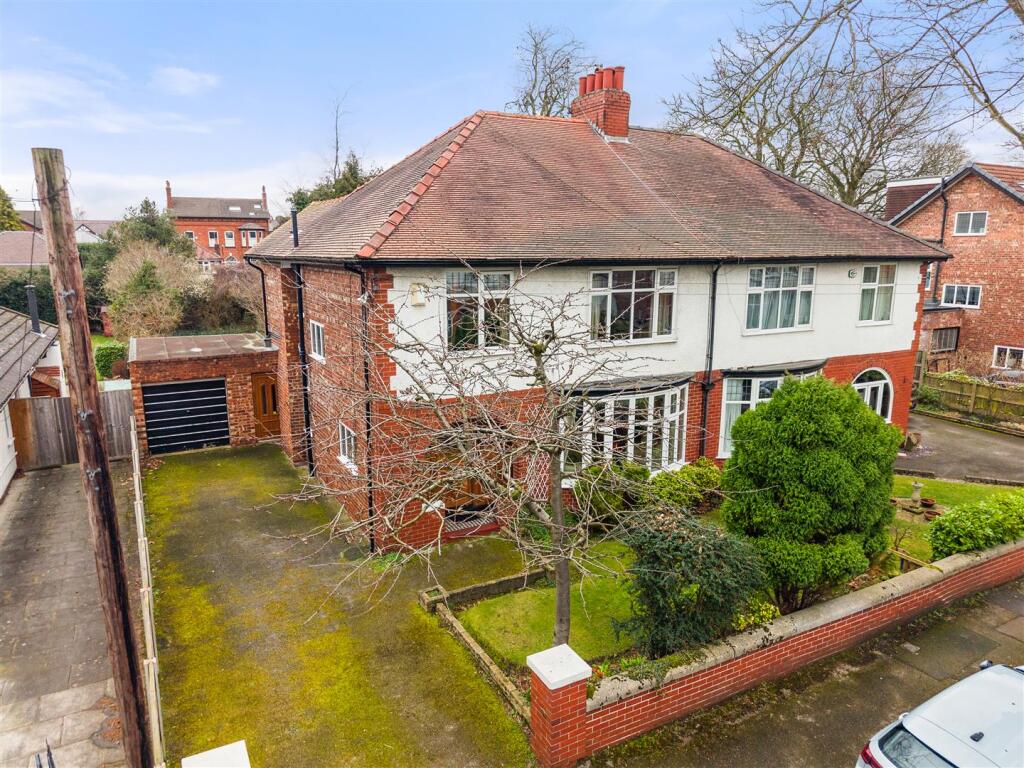 4-bed semi-detached on Norman Road, Sale, £695,000