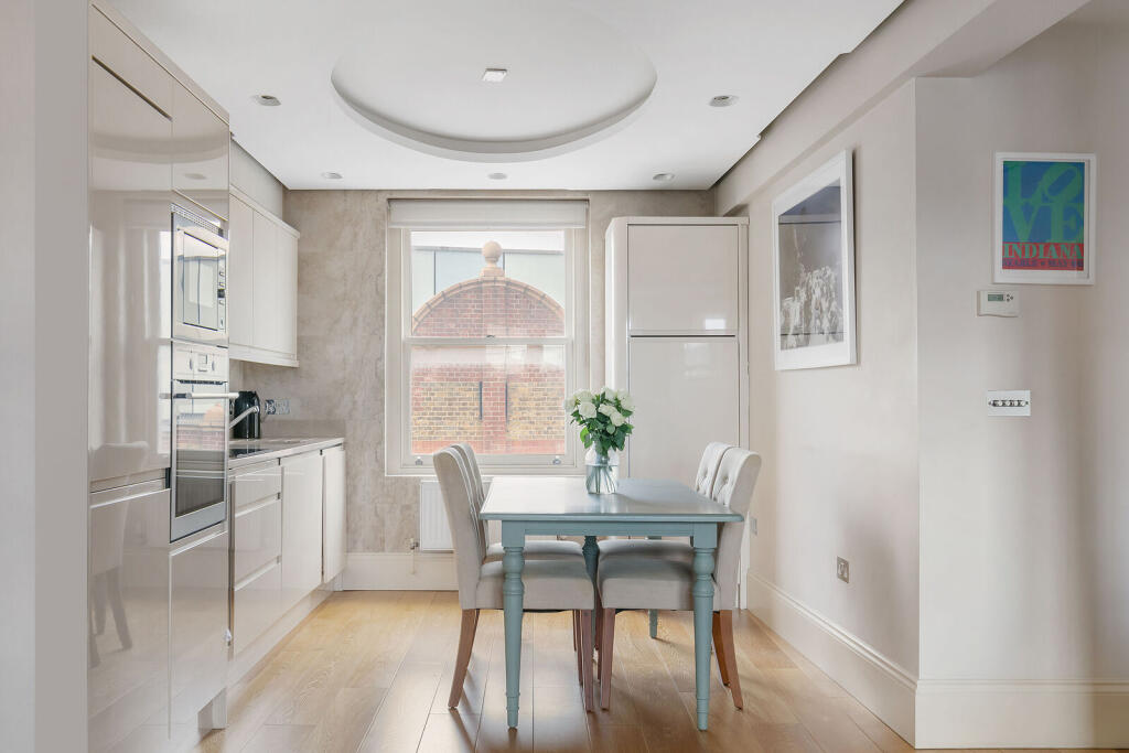 2-bed flat on Dawes Road, Fulham Broadway, London, SW6, £675,000