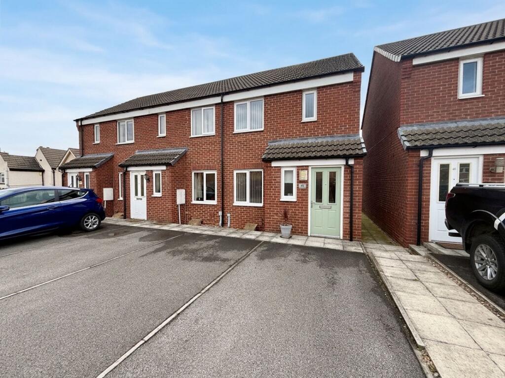 2-bed terraced on Crucible Close, North Hykeham, LN6, £175,000