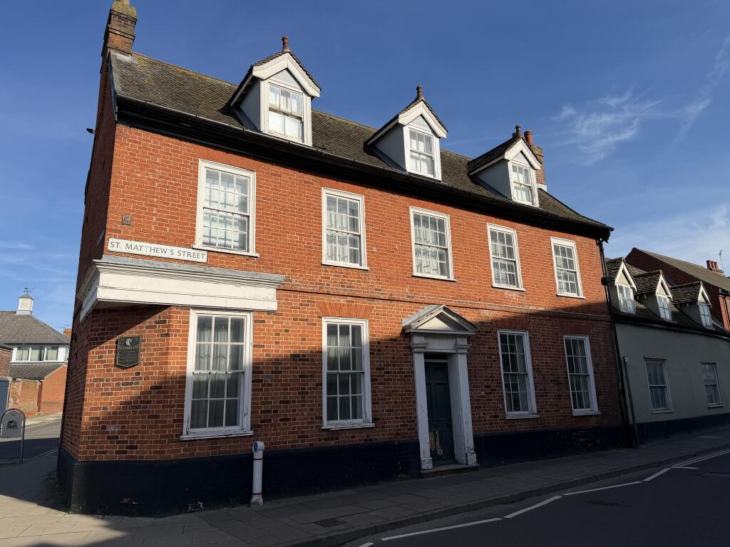 1-bed flat on 2 Barrack Lane, Ipswich, Suffolk IP1 3NQ, £50,000