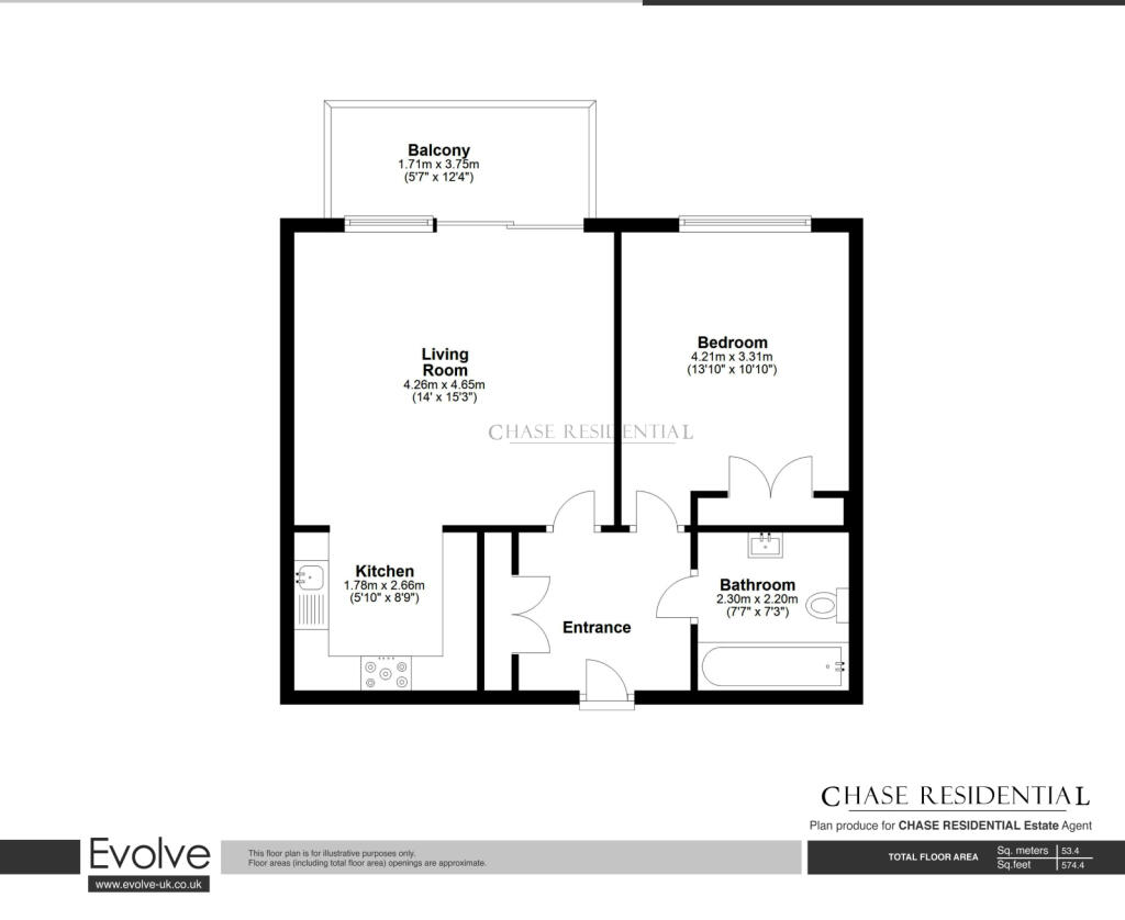 1 bedroom flat for rent