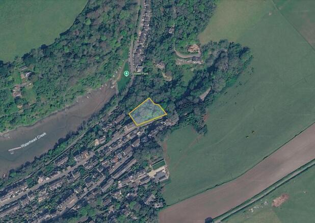 Google Map Image with Approx Site Plan