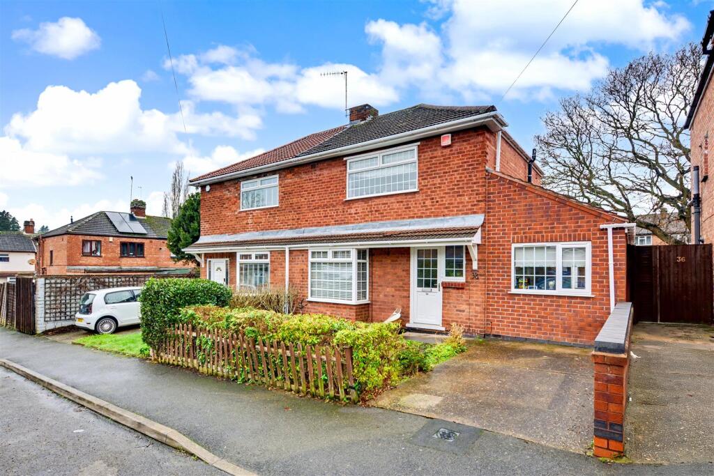 2-bed semi-detached on Galway Road, Arnold, Nottingham, £240,000