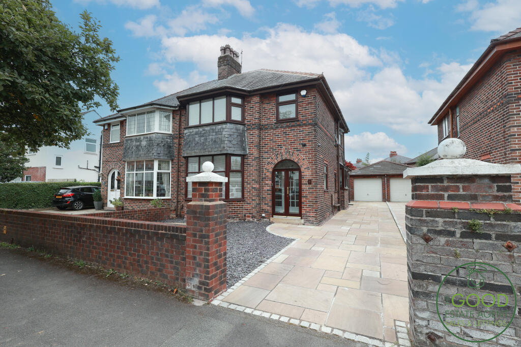 3-bed semi-detached on 9 Brookside Road, Fulwood, Preston PR2 9TR, £310,000