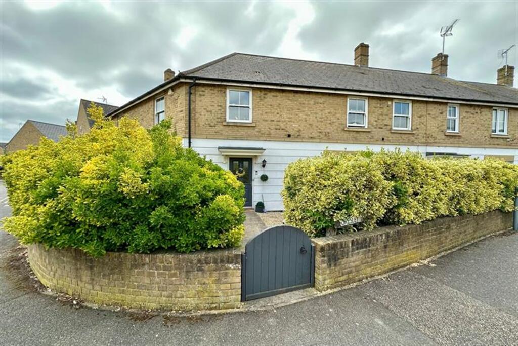 4-bed terraced on Gresley Drive, Braintree, CM7, £325,000