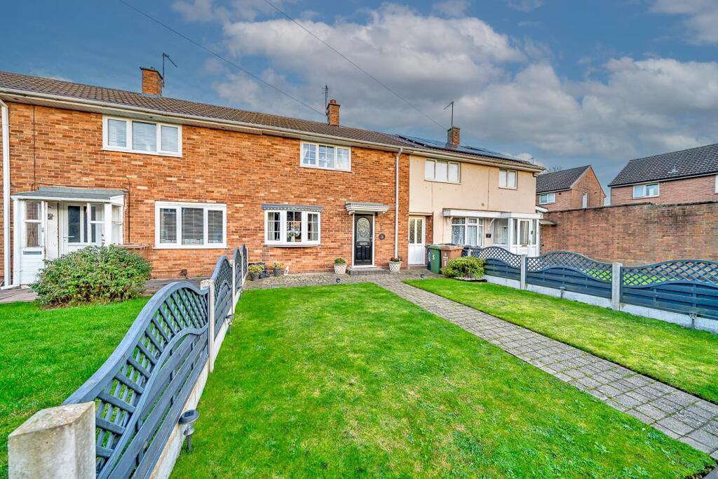 2-bed terraced on Browning Close, Willenhall, £170,000