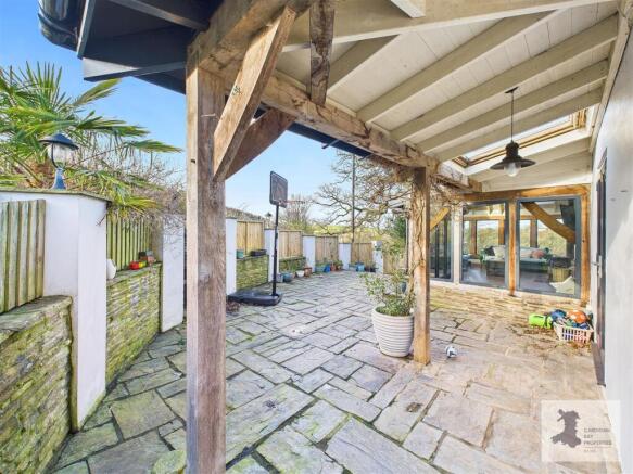 Main house patio