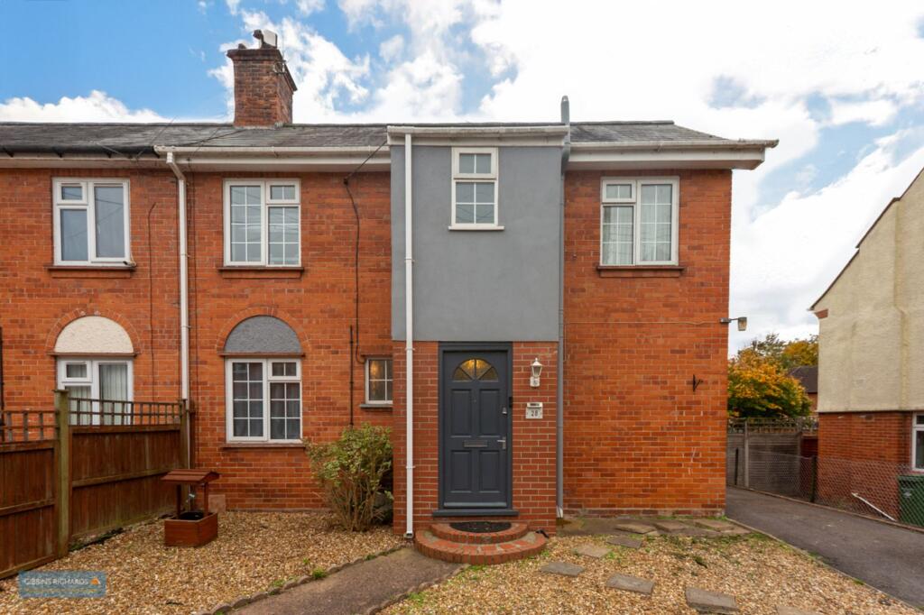 2-bed semi-detached on Alexandra Road, Wellington, TA21, £280,000