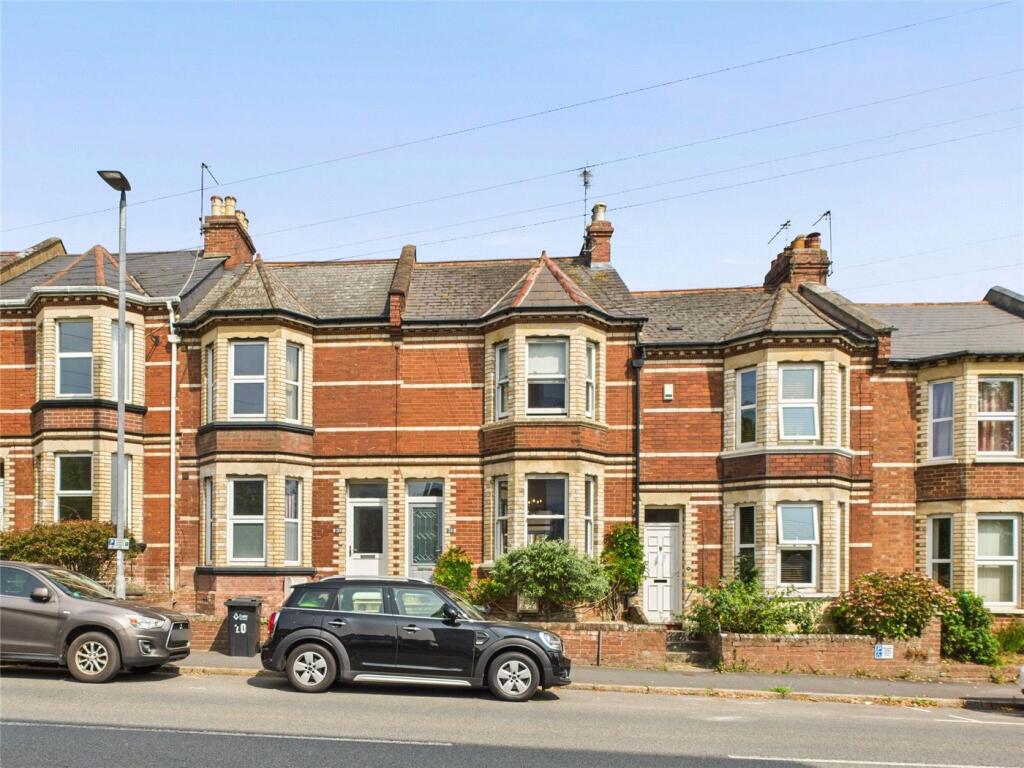3-bed terraced on Barrack Road, Exeter, Devon, EX2, £375,000