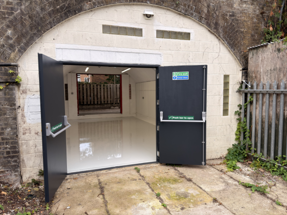 A yard area