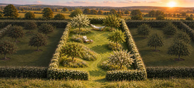 Relaxing Orchard