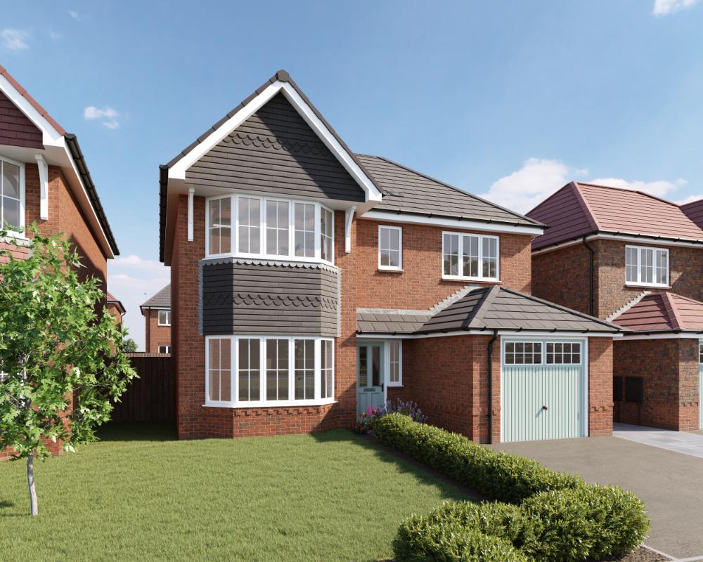4-bed detached on Ffordd Bayley/ Bayley Road,
Deeside,
Flintshire,
CH5 2GH , £384,995