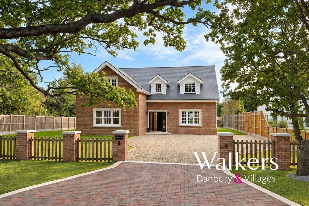 5-bed detached on 'Golden Oaks', East Hanningfield Road, Sandon, £1,750,000
