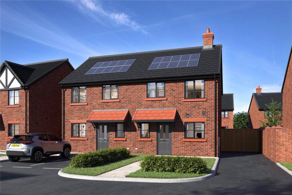 3-bed semi-detached on Holt Road, Knutsford, Cheshire, £93,750