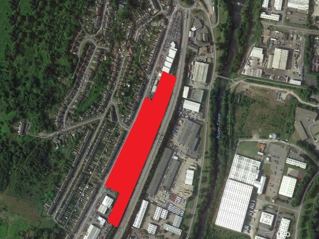 Aerial of site