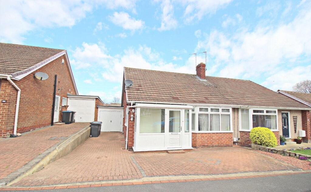 2-bed semi-detached on Thirlmere Avenue, Chester Le Street, £215,000