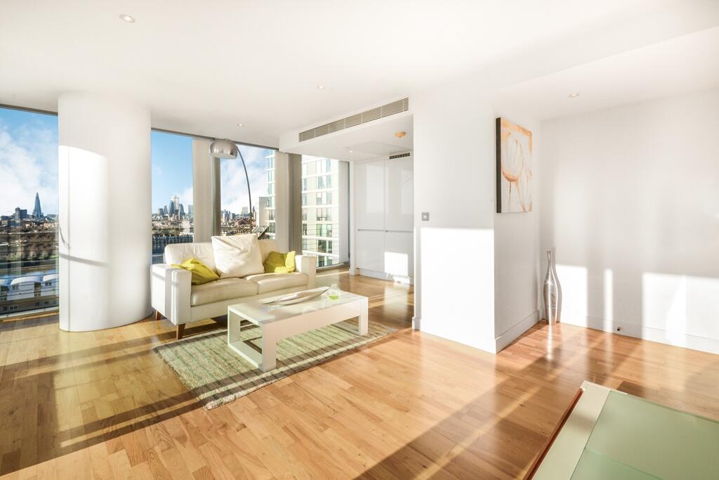 2-bed flat on Landmark East Tower, Marsh Wall E14, £750,000
