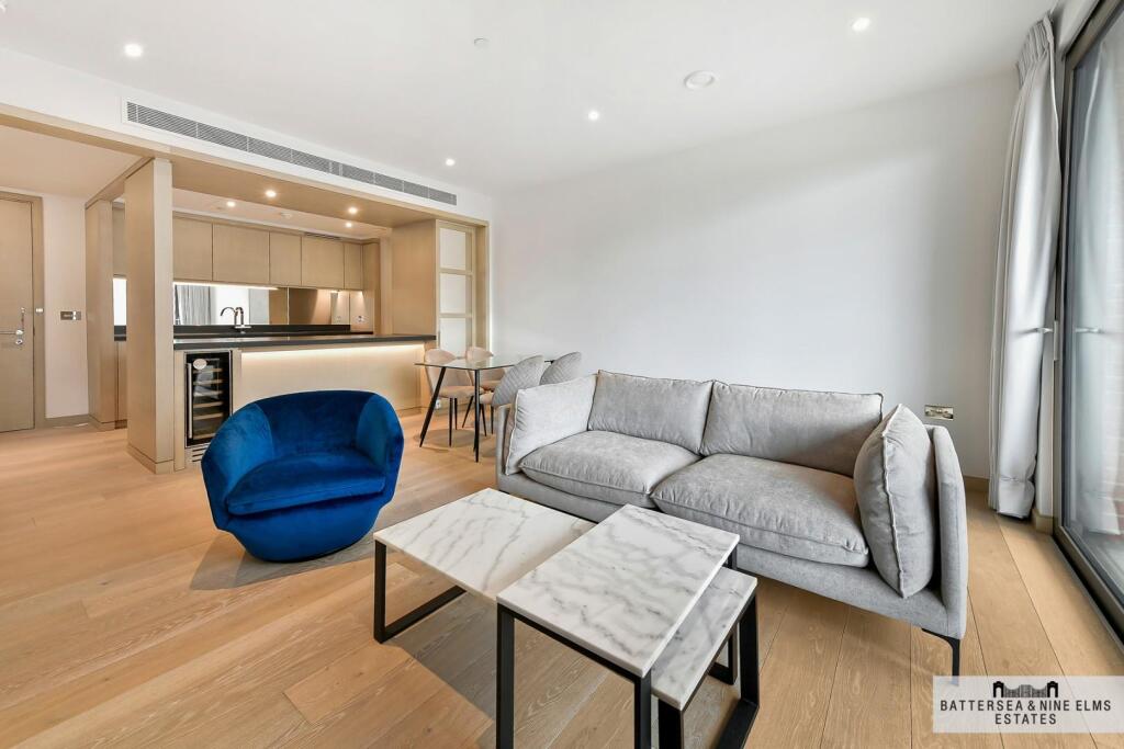 2-bed flat on Legacy Building, Embassy Gardens, £1,180,000