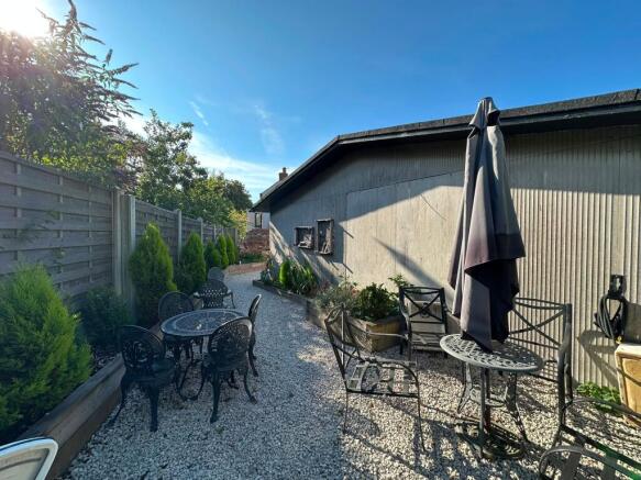 Rear garden available for residents