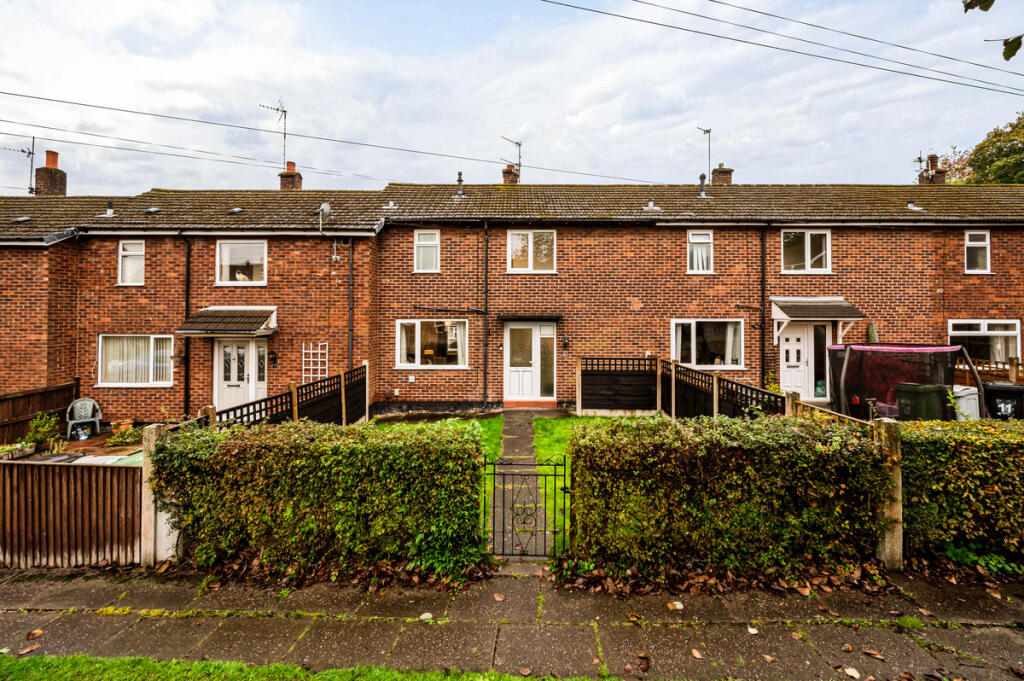 2-bed terraced on Wardour Close, Macclesfield, SK11, £185,000