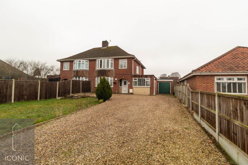 4-bed semi-detached on Reepham Road, Hellesdon, Norwich, £325,000