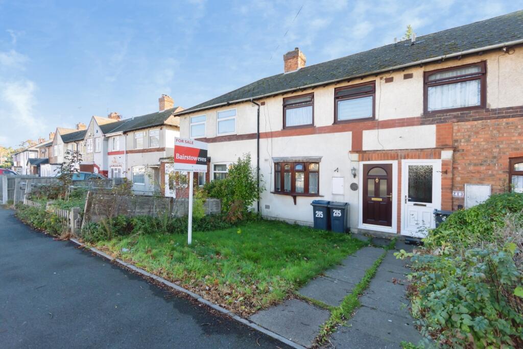 2-bed terraced on Dolphin Lane, BIRMINGHAM, West Midlands, B27, £205,000