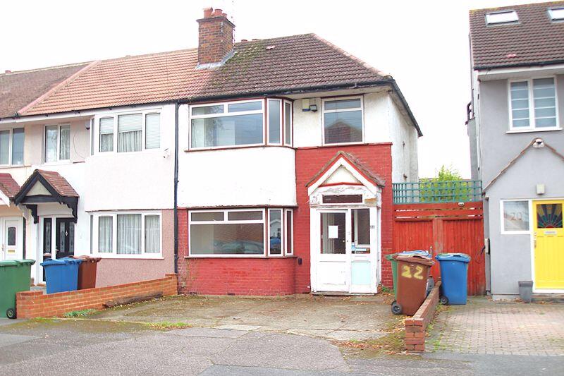 3-bed terraced on 22, Thistledene Avenue, Harrow, £515,000