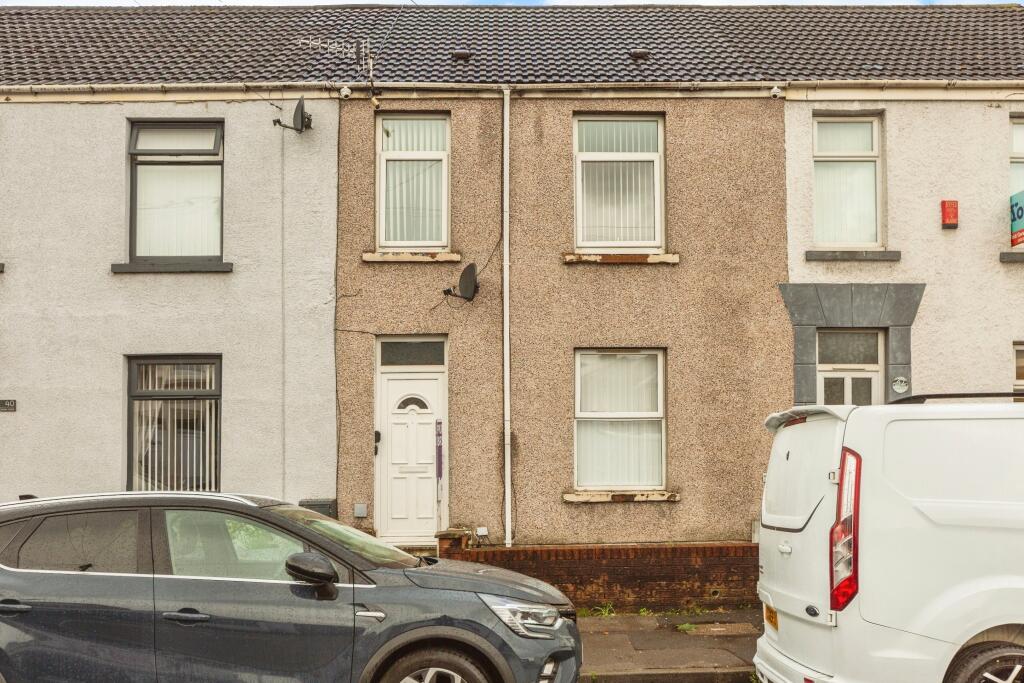 3-bed terraced on Eaton Road, Swansea, SA5, £115,000