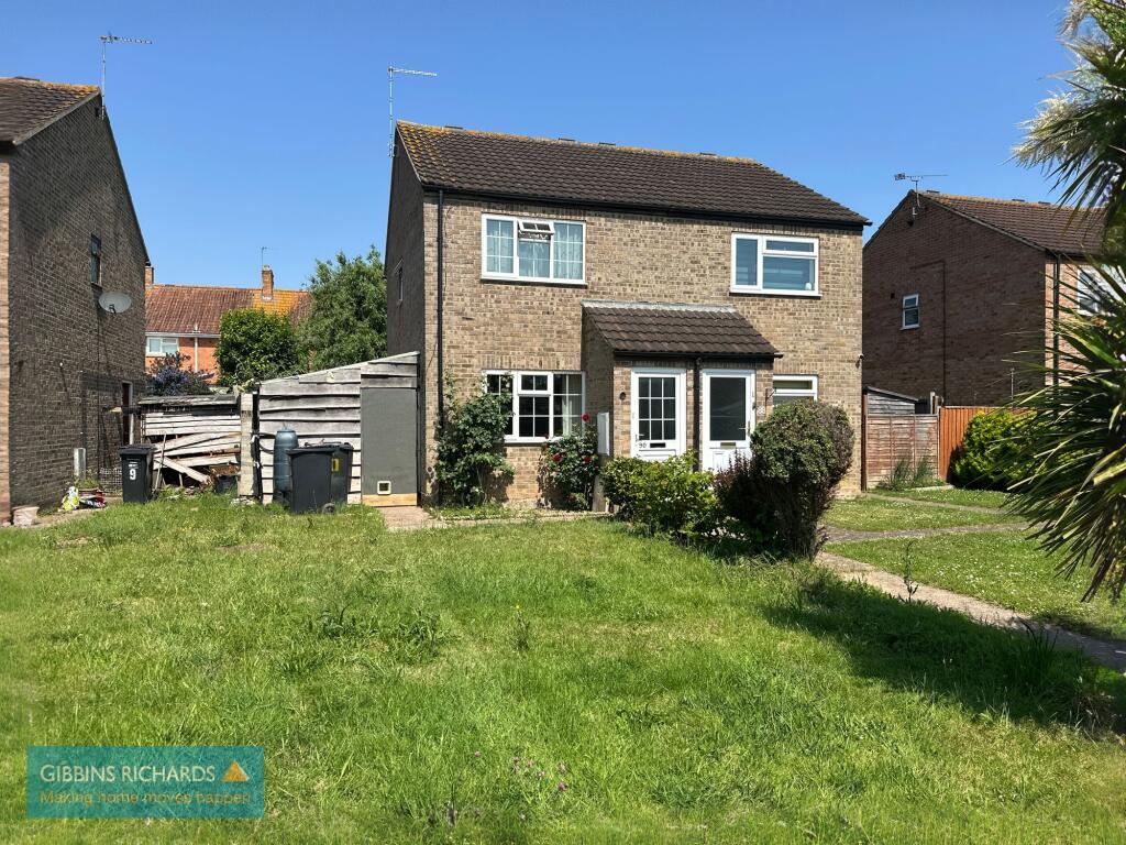 2-bed semi-detached on Bowerings Road, Bridgwater, TA6, £179,950