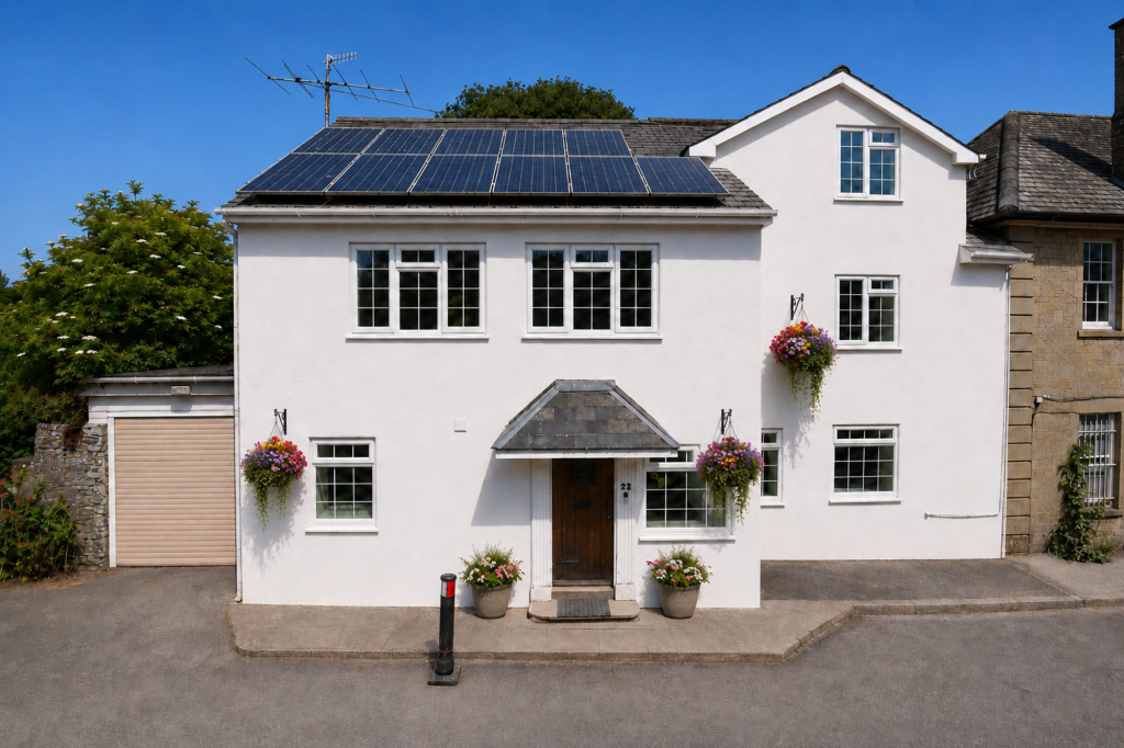 3-bed detached on 22 The Square, Clun, £495,000
