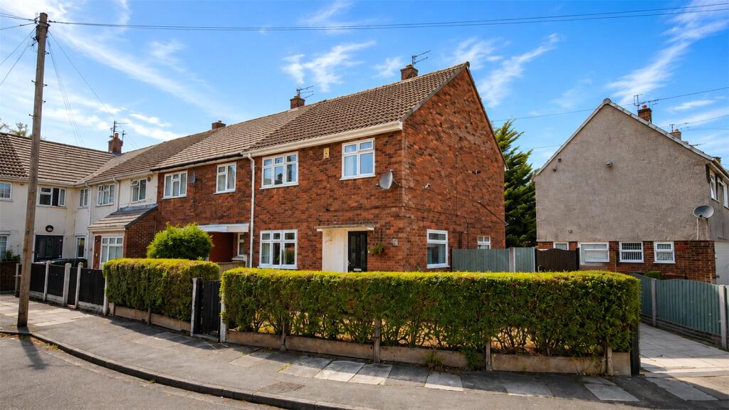 3-bed terraced on Louis Braille Close, Bootle, Merseyside, L30, £150,000