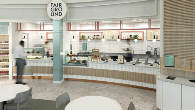 1-3 Lochside Crescent Future Restaurant Refurbishment CGI