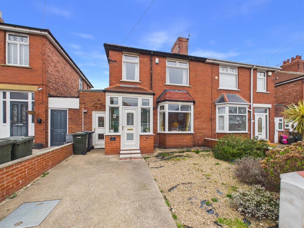 3-bed semi-detached on St. Georges Crescent, North Shields, £265,000