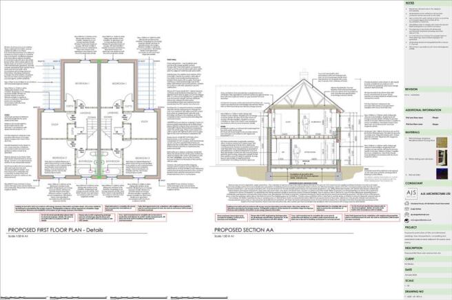 PROPOSED FIRST FLOOR PLAN AND SECTION AA rev a (1)