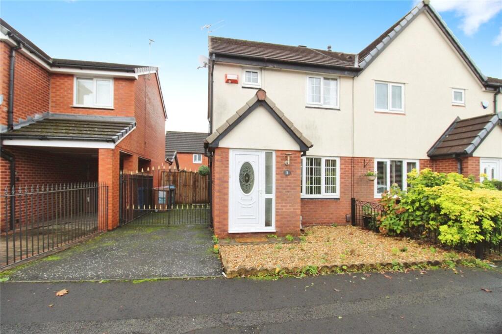 2-bed semi-detached on Wayfarers Way, Swinton, Manchester, Greater Manchester, M27, £210,000