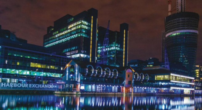Harbour Island at night