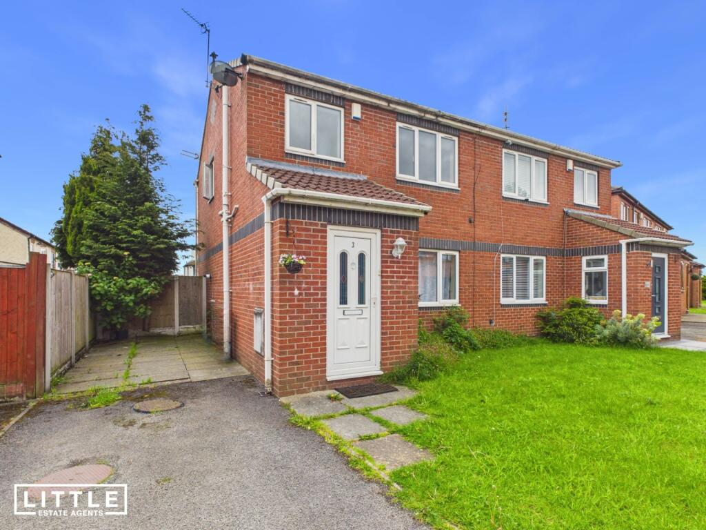 3-bed semi-detached on West View Close, Liverpool, L36, £210,000