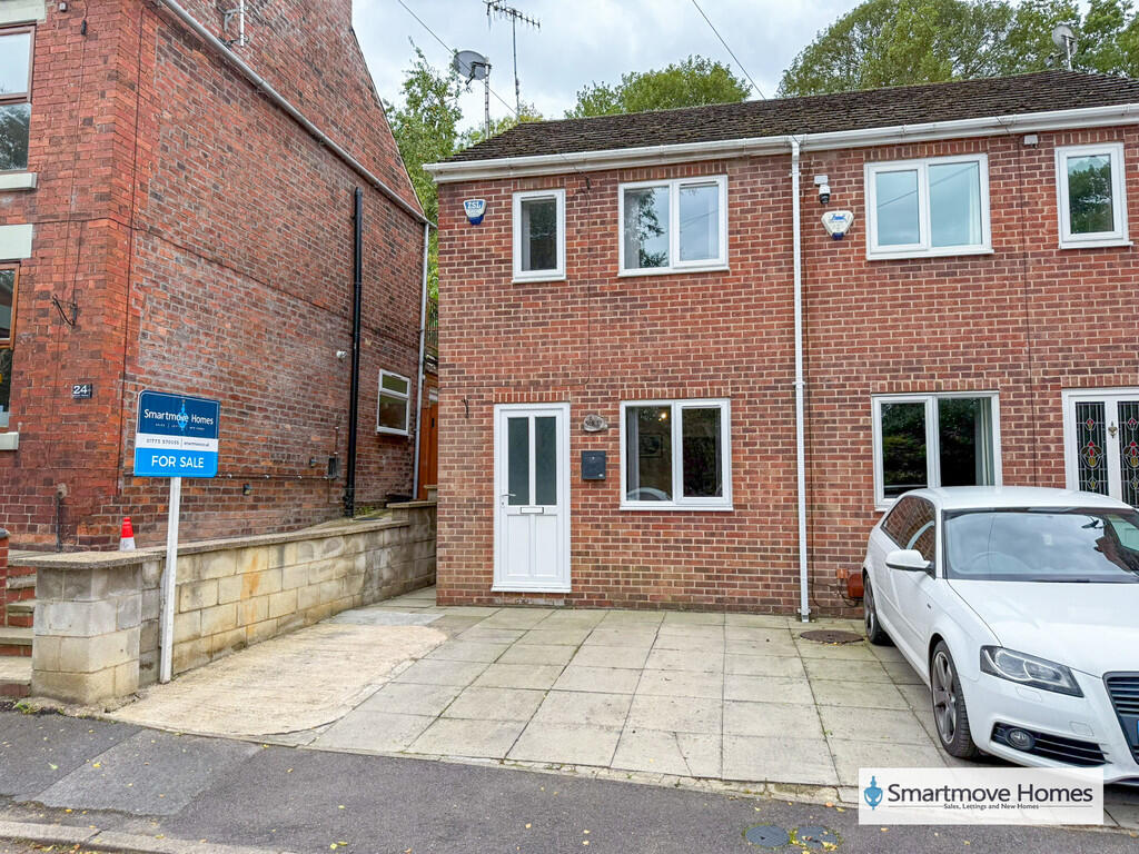 2-bed semi-detached on Ripley Road, Sawmills, £160,000