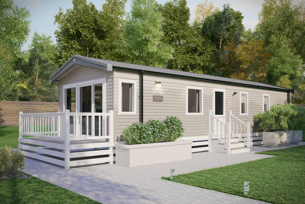 2-bed caravan on Holywell, Flintshire, CH8, £59,995