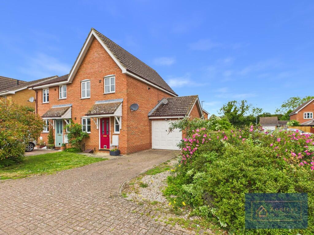 2-bed semi-detached on Briars End, Witchford, Ely, £260,000