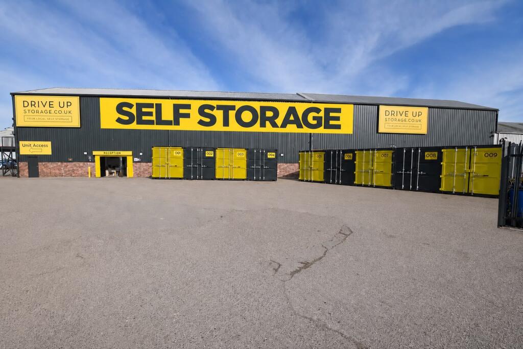 Secure commercial site with easy access