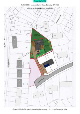 REAR PLOT SITE PLAN